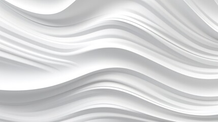 Obraz premium Abstract white wave pattern background.