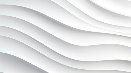 Abstract white wave pattern background.