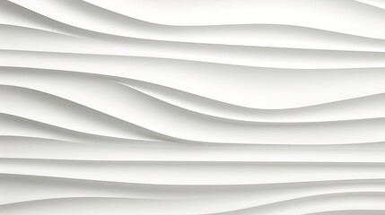 Obraz premium Abstract white wave pattern background.
