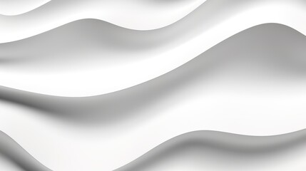 Obraz premium Abstract white waves texture background.