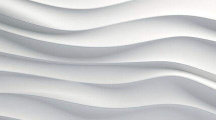 Obraz premium Abstract white wavy background.