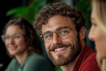Engagement And Inclusion--Multiracial Team Members Collaborating During A Meeting