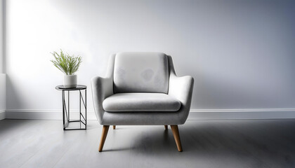 Image Naming Sentence: A stylish green armchair sits in a vintage-inspired room, offering luxurious comfort and classic design