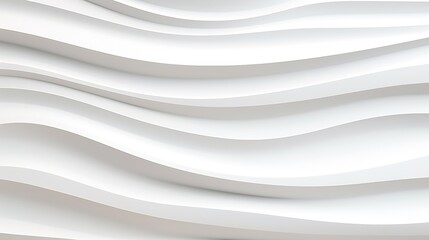 Abstract white wavy background with soft light.