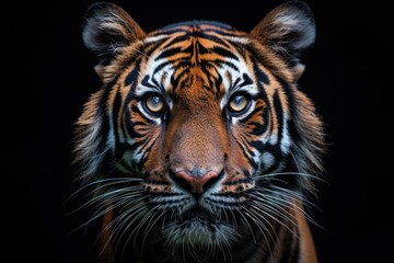 Tiger Portrait - Majestic and Powerful