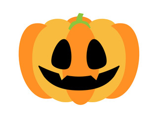 ハロウィンのかぼちゃのイラスト