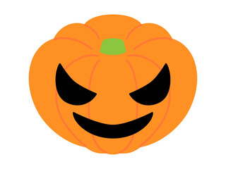 ハロウィンのかぼちゃのイラスト
