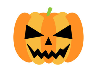 ハロウィンのかぼちゃのイラスト