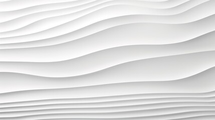 Obraz premium Abstract white wavy lines background.