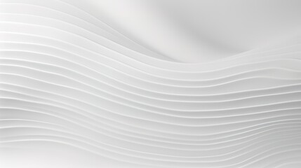 Obraz premium Abstract white wavy pattern background.