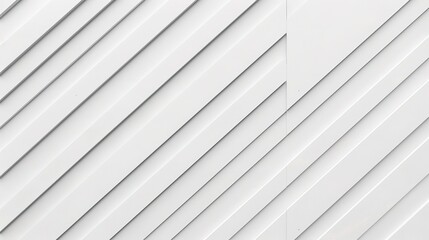 Obraz premium White diagonal striped wall texture.