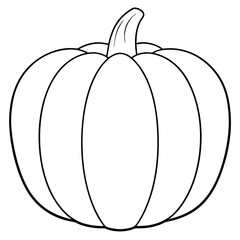 pumpkin isolated on white, calabaza vector illustration, food vector art, calabaza silhouette,  halloween pumpkin vector icon, pumpkin cartoon line art, eps