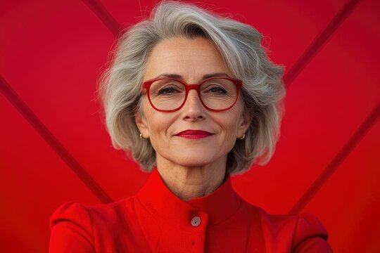 Portrait Of A Senior Businesswoman, Experienced And Ready To Lead With Confidence