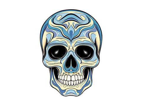 dancing skeleton, monochrome skull, dancing skeleton, human skull