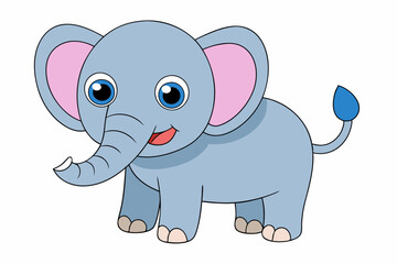 baby elephant cartoon