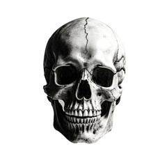 dancing skeleton, monochrome skull, dancing skeleton, human skull