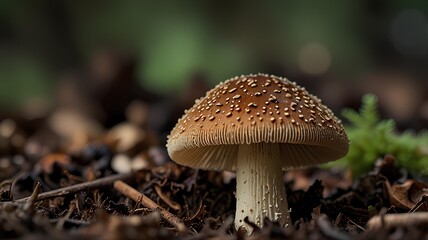 mushroom in the wild