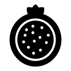 pomegranate Solid icon
