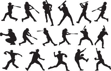 Baseball Players, Baseball Silhouette, Softball File