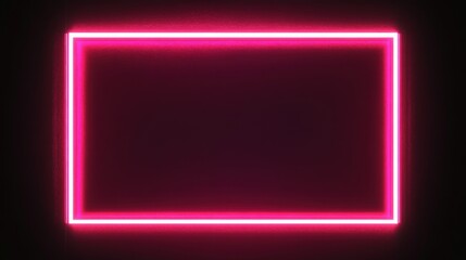 Neon Pink Frame