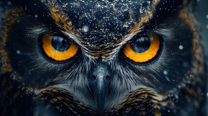 eyes of a owl