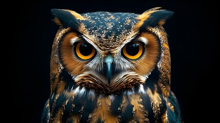 great horned owl