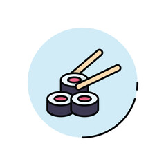 Sushi vector icon