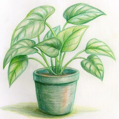 Fototapeta premium plant in a pot