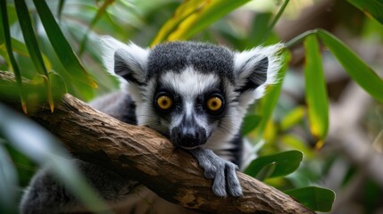 Fototapeta premium Night Zoo Visit: Experience a zoo after dark. Observe nocturnal animals in their lively state and understand their behaviors through informative guides. 