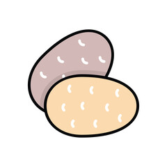 Potato vector icon