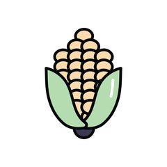 Corn vector icon