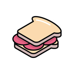 Sandwich vector icon