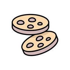 Cookie vector icon