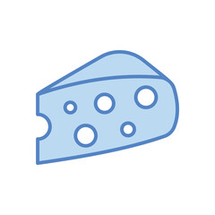 Cheese vector icon