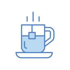 Obraz premium Tea Cup vector icon