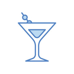 Cocktail Glass vector icon