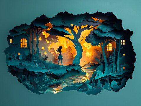 Bring to life a characters first appearance through a dynamic and visually striking die-cut design Emphasize the mood and atmosphere of the scene to convey the characters importance in the story