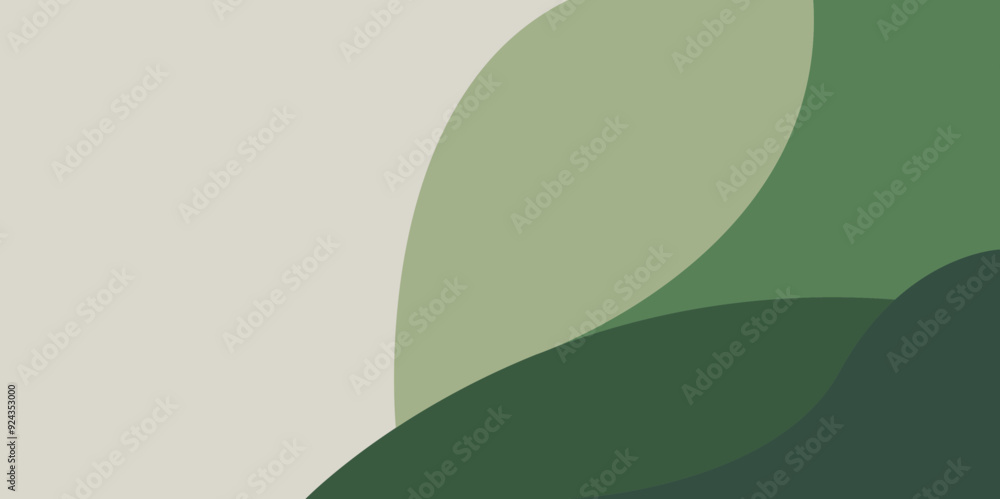 Aufkleber modern colorful abstract background with dynamic wavy shapes, minimal flowing wavy background, vecto