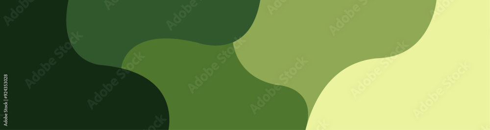 Aufkleber modern colorful abstract background with dynamic wavy shapes, minimal flowing wavy background, vecto