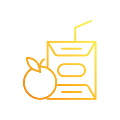 Juice Box vector icon