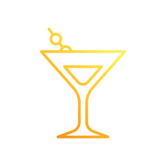 Cocktail Glass vector icon
