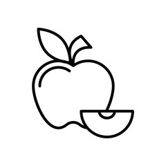 Apple vector icon