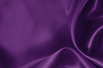 Purple fabric cloth texture for background and design art work, beautiful crumpled pattern of silk...