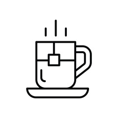 Tea Cup vector icon