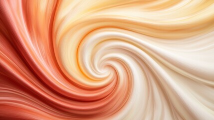 Swirling abstract background in warm colors