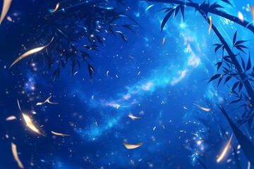 七夕の夜に煌めく天の川