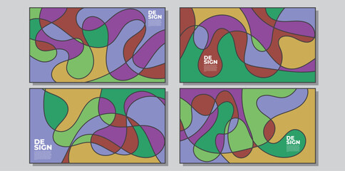 Abstract colorful psychedelic pop art background for summer