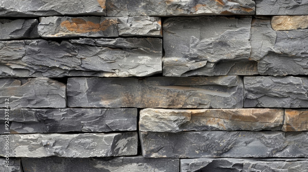 Poster this stoneclad wall adds depth and character to an otherwise plain and simple space.