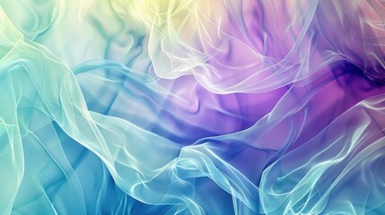 Obraz premium Abstract Blue and Purple Background with Fabric.