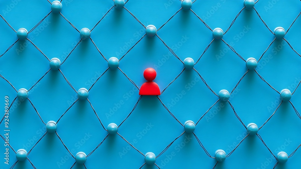 Poster the unique connection: highlighting a key individual in a network of relationships